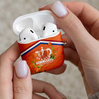 Koningsdag Netherlands King's Day AirPods Case Oranje Boven Holland Tulips