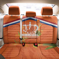 Koningsdag Netherlands King's Day Back Car Seat Cover Oranje Boven Holland Tulips
