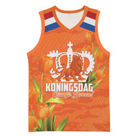 Koningsdag Netherlands King's Day Basketball Jersey Oranje Boven Holland Tulips