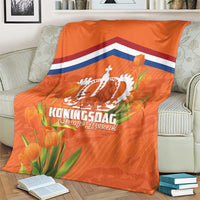 Koningsdag Netherlands King's Day Blanket Oranje Boven Holland Tulips