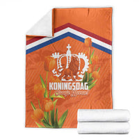 Koningsdag Netherlands King's Day Blanket Oranje Boven Holland Tulips