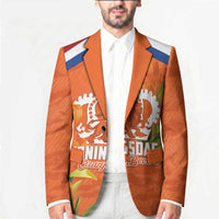 Koningsdag Netherlands King's Day Blazer Oranje Boven Holland Tulips