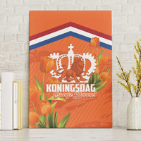 Koningsdag Netherlands King's Day Canvas Wall Art Oranje Boven Holland Tulips