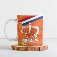 Koningsdag Netherlands King's Day Ceramic Mug Oranje Boven Holland Tulips