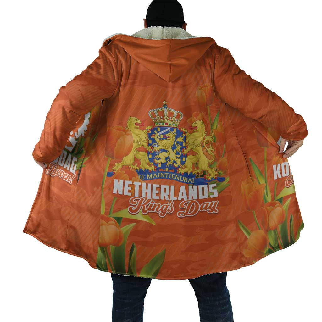 Koningsdag Netherlands King's Day Cloak Oranje Boven Holland Tulips