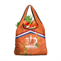Koningsdag Netherlands King's Day Grocery Bag Oranje Boven Holland Tulips