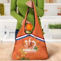 Koningsdag Netherlands King's Day Grocery Bag Oranje Boven Holland Tulips