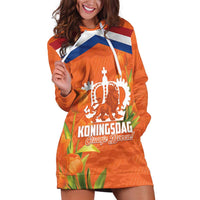 Koningsdag Netherlands King's Day Hoodie Dress Oranje Boven Holland Tulips