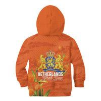 Koningsdag Netherlands King's Day Kid Hoodie Oranje Boven Holland Tulips