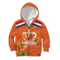 Koningsdag Netherlands King's Day Kid Hoodie Oranje Boven Holland Tulips