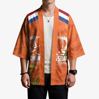 Koningsdag Netherlands King's Day Kimono Oranje Boven Holland Tulips