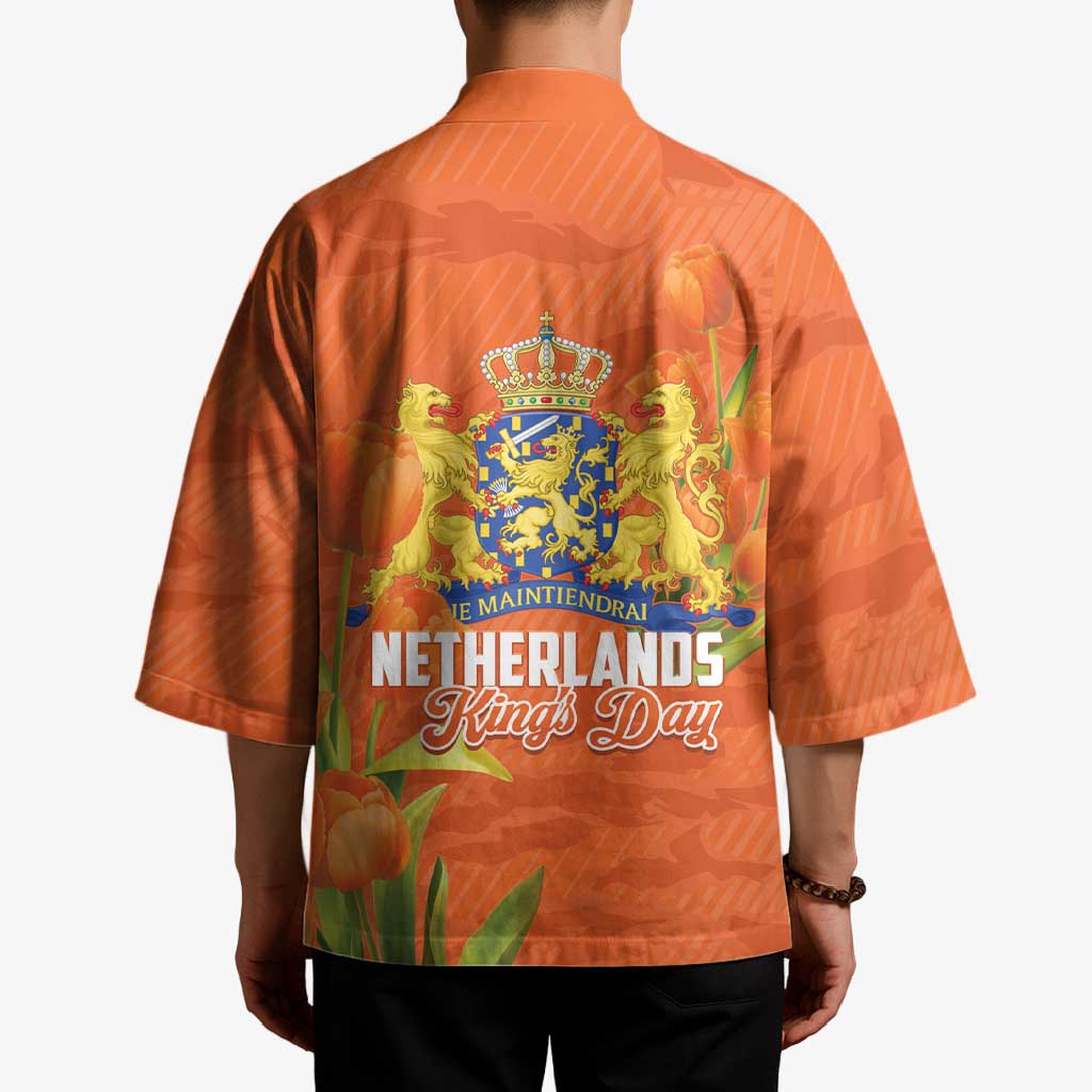 Koningsdag Netherlands King's Day Kimono Oranje Boven Holland Tulips