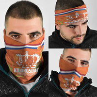 Koningsdag Netherlands King's Day Neck Gaiter Oranje Boven Holland Tulips