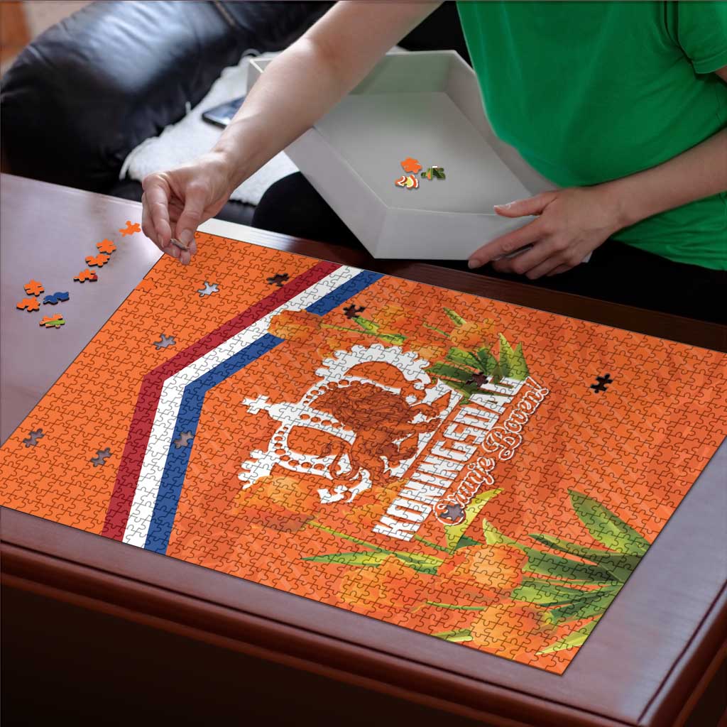 Koningsdag Netherlands King's Day Puzzle Oranje Boven Holland Tulips