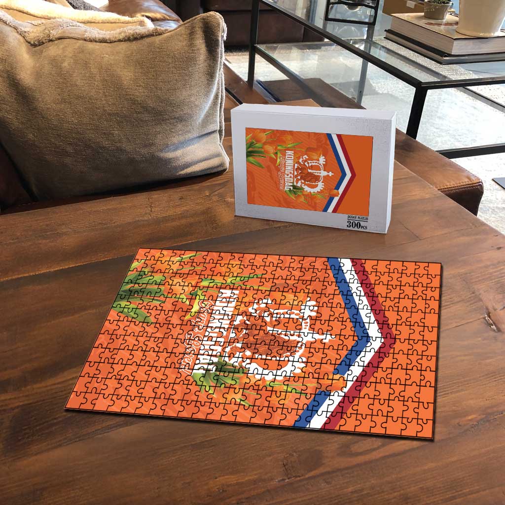 Koningsdag Netherlands King's Day Puzzle Oranje Boven Holland Tulips