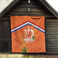 Koningsdag Netherlands King's Day Quilt Oranje Boven Holland Tulips
