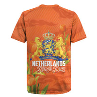 Koningsdag Netherlands King's Day Rugby Jersey Oranje Boven Holland Tulips