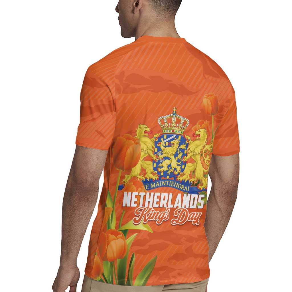 Koningsdag Netherlands King's Day Rugby Jersey Oranje Boven Holland Tulips