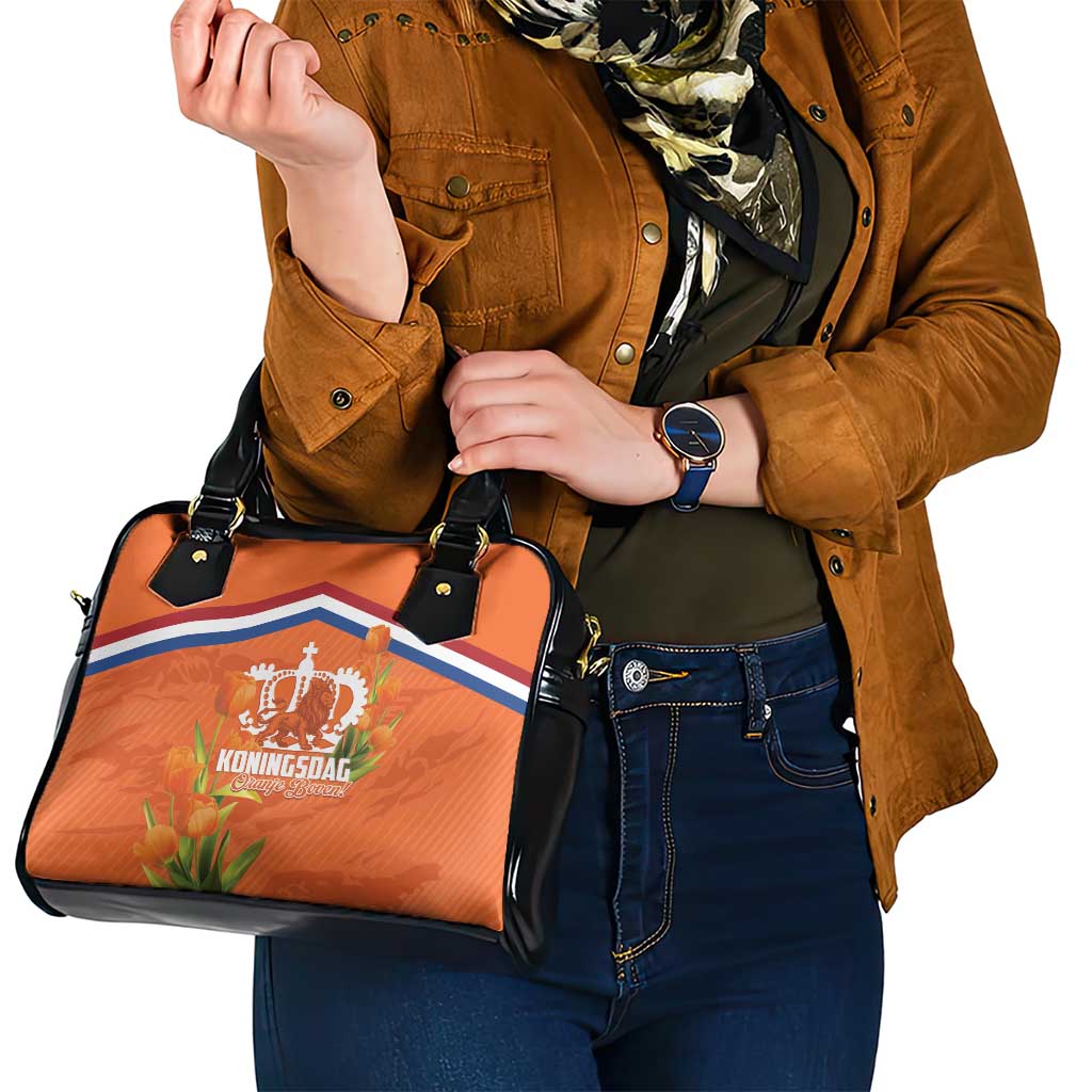 Koningsdag Netherlands King's Day Shoulder Handbag Oranje Boven Holland Tulips