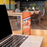 Koningsdag Netherlands King's Day Skinny Tumbler Oranje Boven Holland Tulips