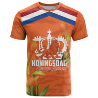 Koningsdag Netherlands King's Day T Shirt Oranje Boven Holland Tulips