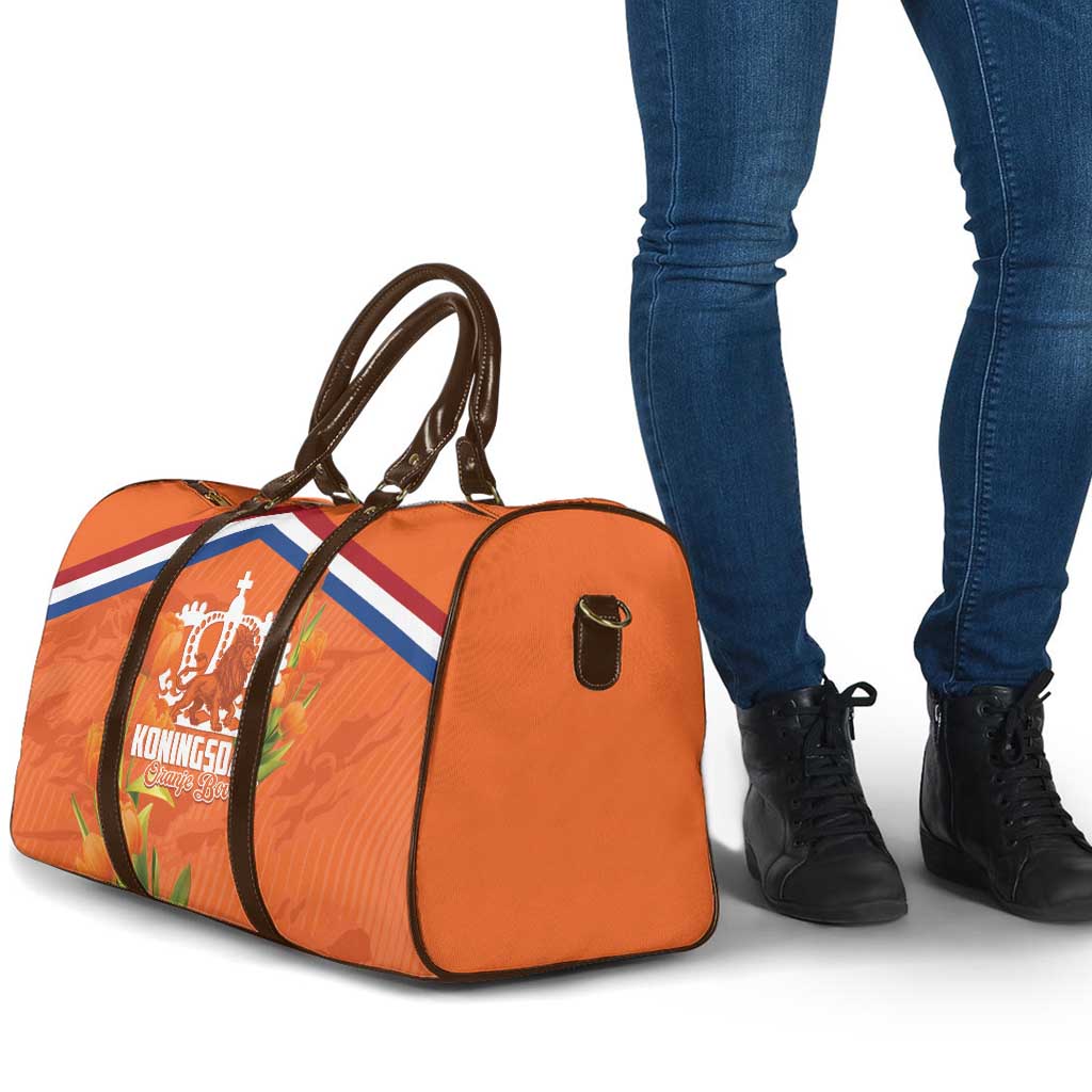 Koningsdag Netherlands King's Day Travel Bag Oranje Boven Holland Tulips