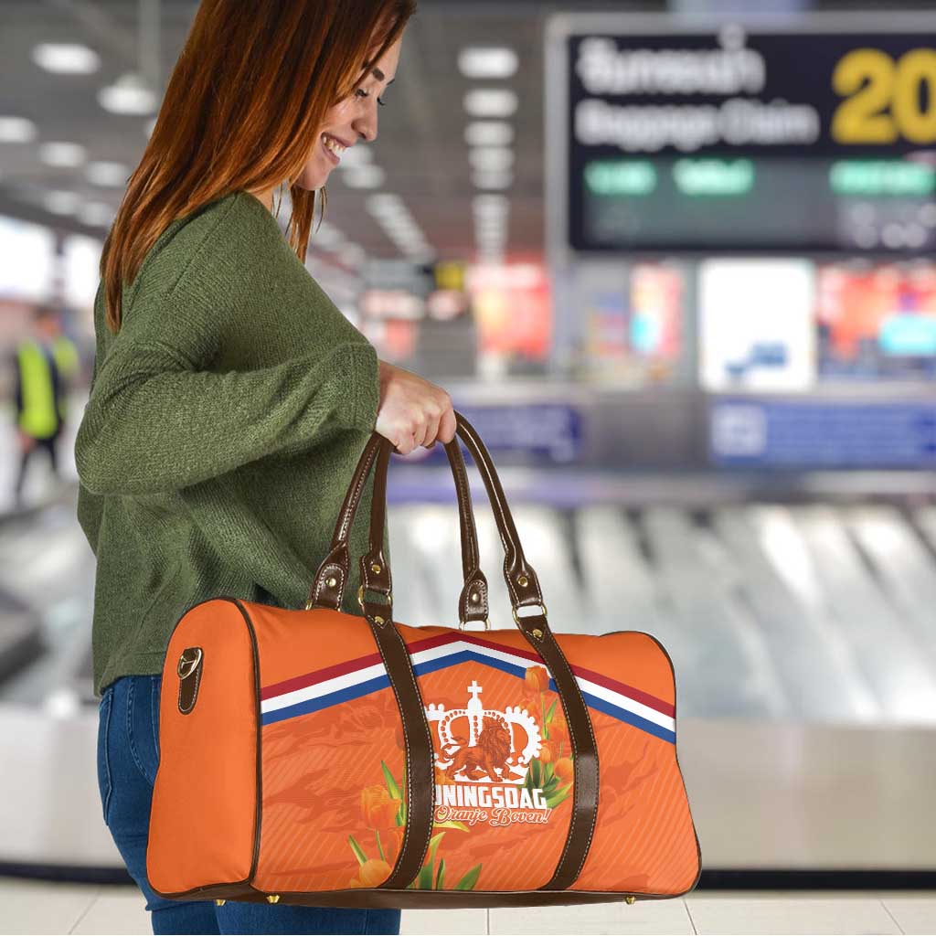 Koningsdag Netherlands King's Day Travel Bag Oranje Boven Holland Tulips