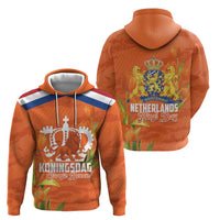 Koningsdag Netherlands King's Day Zip Hoodie Oranje Boven Holland Tulips