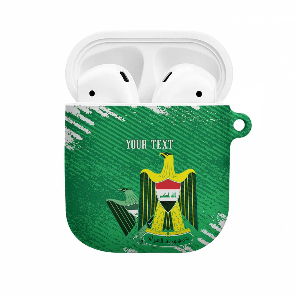 Iraq Football Custom AirPods Case Come On Lions of Mesopotamia