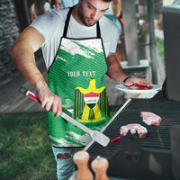 Iraq Football Custom Apron Come On Lions of Mesopotamia