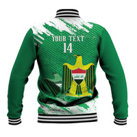 Iraq Football Custom Baseball Jacket Come On Lions of Mesopotamia