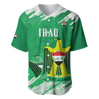 Iraq Football Custom Baseball Jersey Come On Lions of Mesopotamia