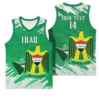 Iraq Football Custom Basketball Jersey Come On Lions of Mesopotamia