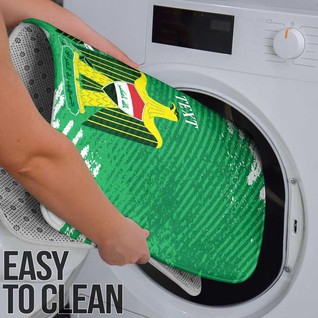 Iraq Football Custom Bathroom Set Come On Lions of Mesopotamia