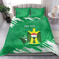Iraq Football Custom Bedding Set Come On Lions of Mesopotamia