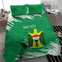 Iraq Football Custom Bedding Set Come On Lions of Mesopotamia