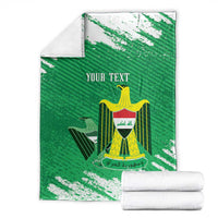 Iraq Football Custom Blanket Come On Lions of Mesopotamia