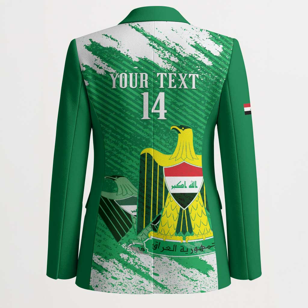 Iraq Football Custom Blazer Come On Lions of Mesopotamia