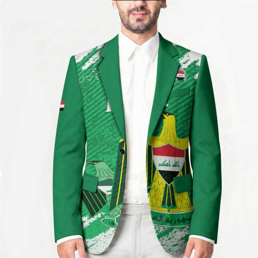 Iraq Football Custom Blazer Come On Lions of Mesopotamia