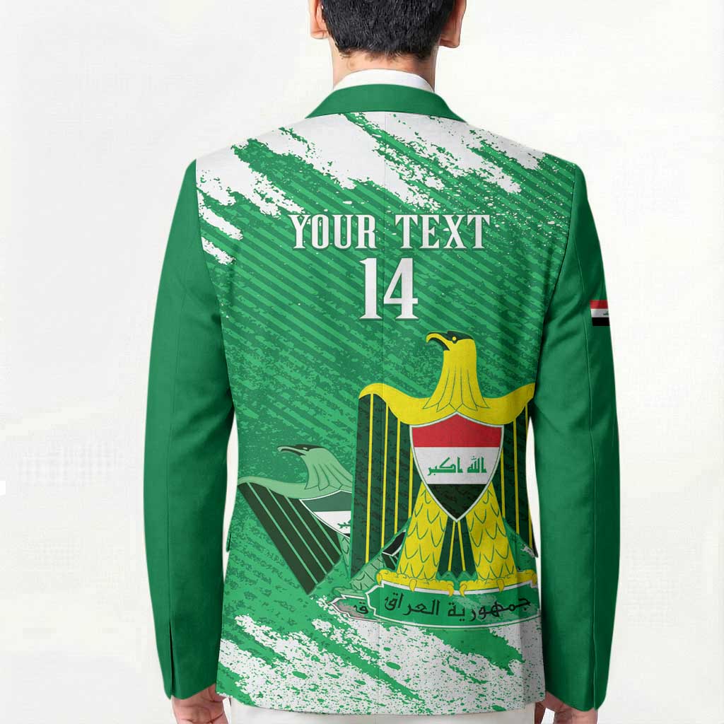Iraq Football Custom Blazer Come On Lions of Mesopotamia