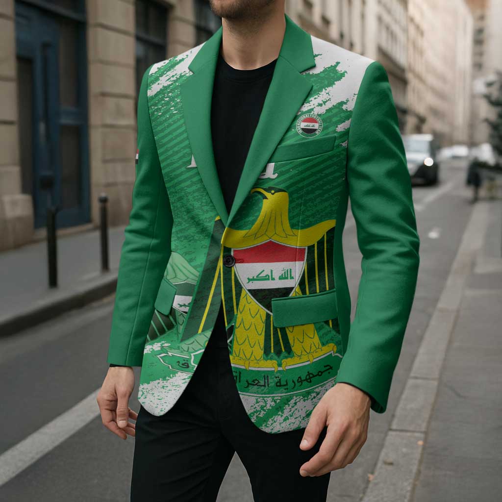 Iraq Football Custom Blazer Come On Lions of Mesopotamia