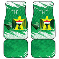 Iraq Football Custom Car Mats Come On Lions of Mesopotamia