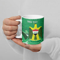 Iraq Football Custom Ceramic Mug Come On Lions of Mesopotamia
