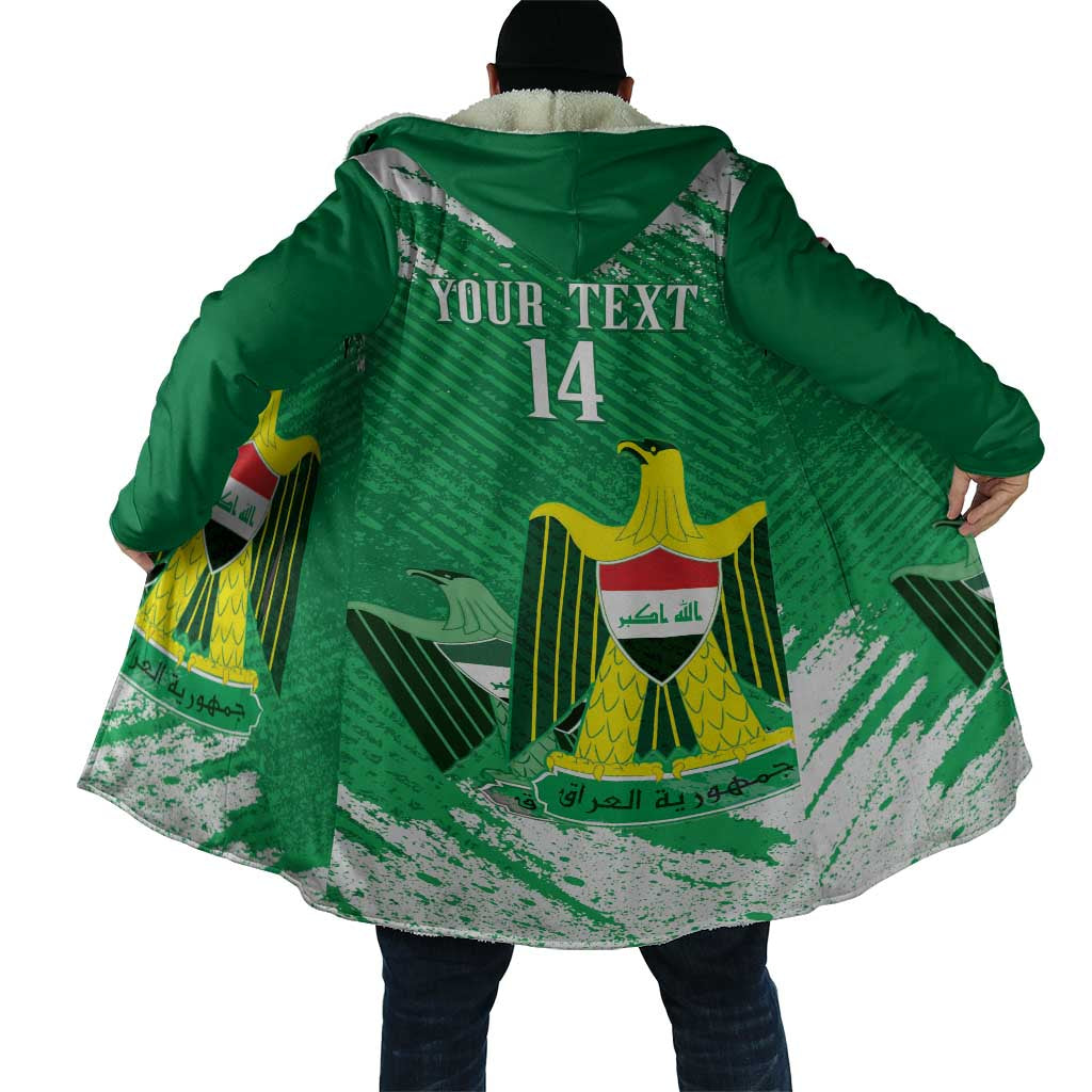 Iraq Football Custom Cloak Come On Lions of Mesopotamia