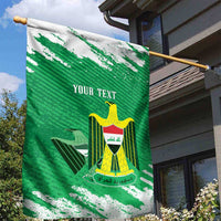 Iraq Football Custom Garden Flag Come On Lions of Mesopotamia