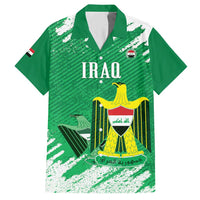 Iraq Football Custom Hawaiian Shirt Come On Lions of Mesopotamia
