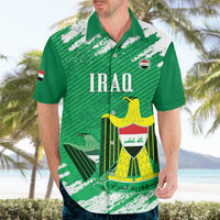 Iraq Football Custom Hawaiian Shirt Come On Lions of Mesopotamia