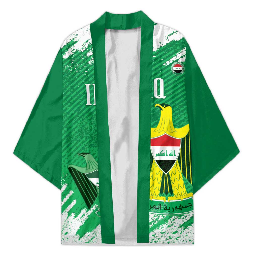 Iraq Football Custom Kimono Come On Lions of Mesopotamia
