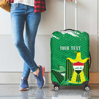 Iraq Football Custom Luggage Cover Come On Lions of Mesopotamia