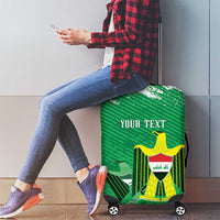 Iraq Football Custom Luggage Cover Come On Lions of Mesopotamia
